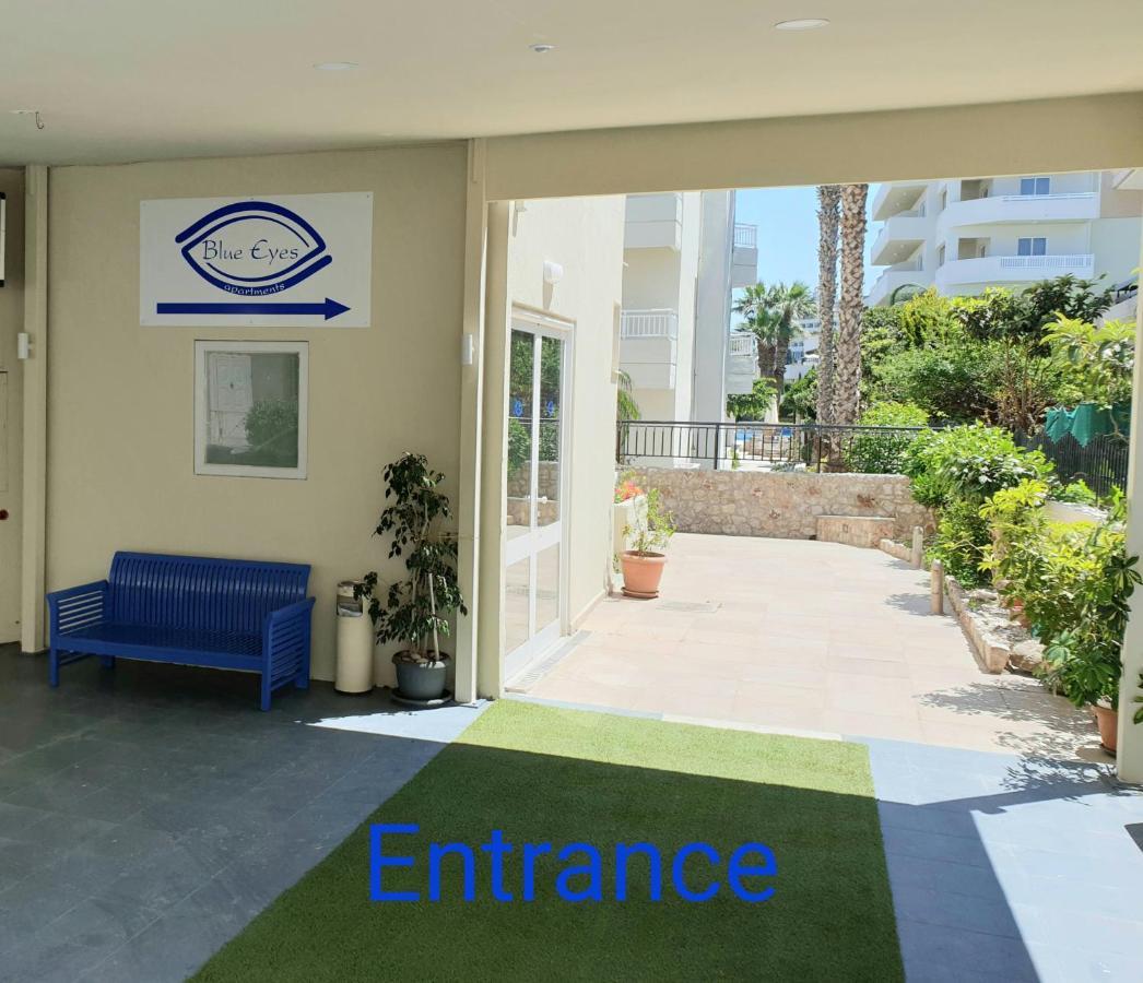 Blue Eyes Apartments Ixia  Buitenkant foto